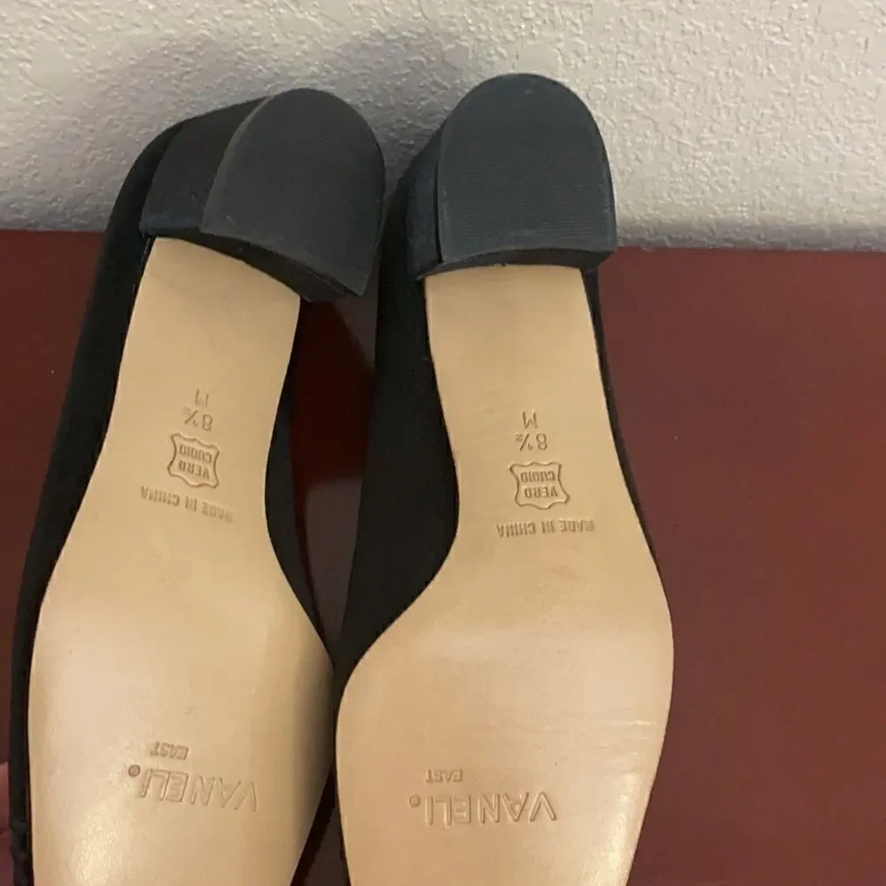 🎁👠Van Eli Cast Black Heels Size 8.5